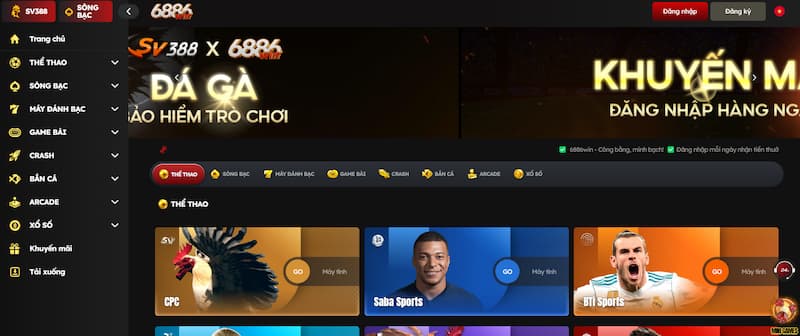 Giới thiệu sơ lược về nhà cái uy tín 6886win