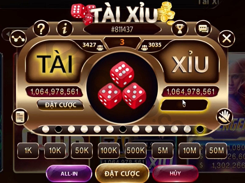 Ưu thế khi chơi tài xỉu 6886win